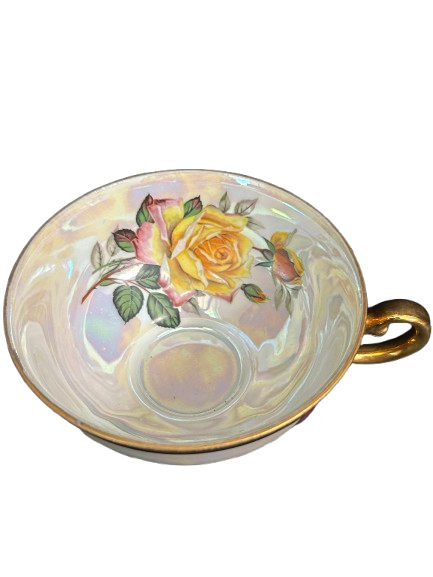 Voir photo 6 de Tasse soucoupe et assiette à dessert Vintage Tasse soucoupe et assiette à dessert Vintage État correct reconditionné photo 6