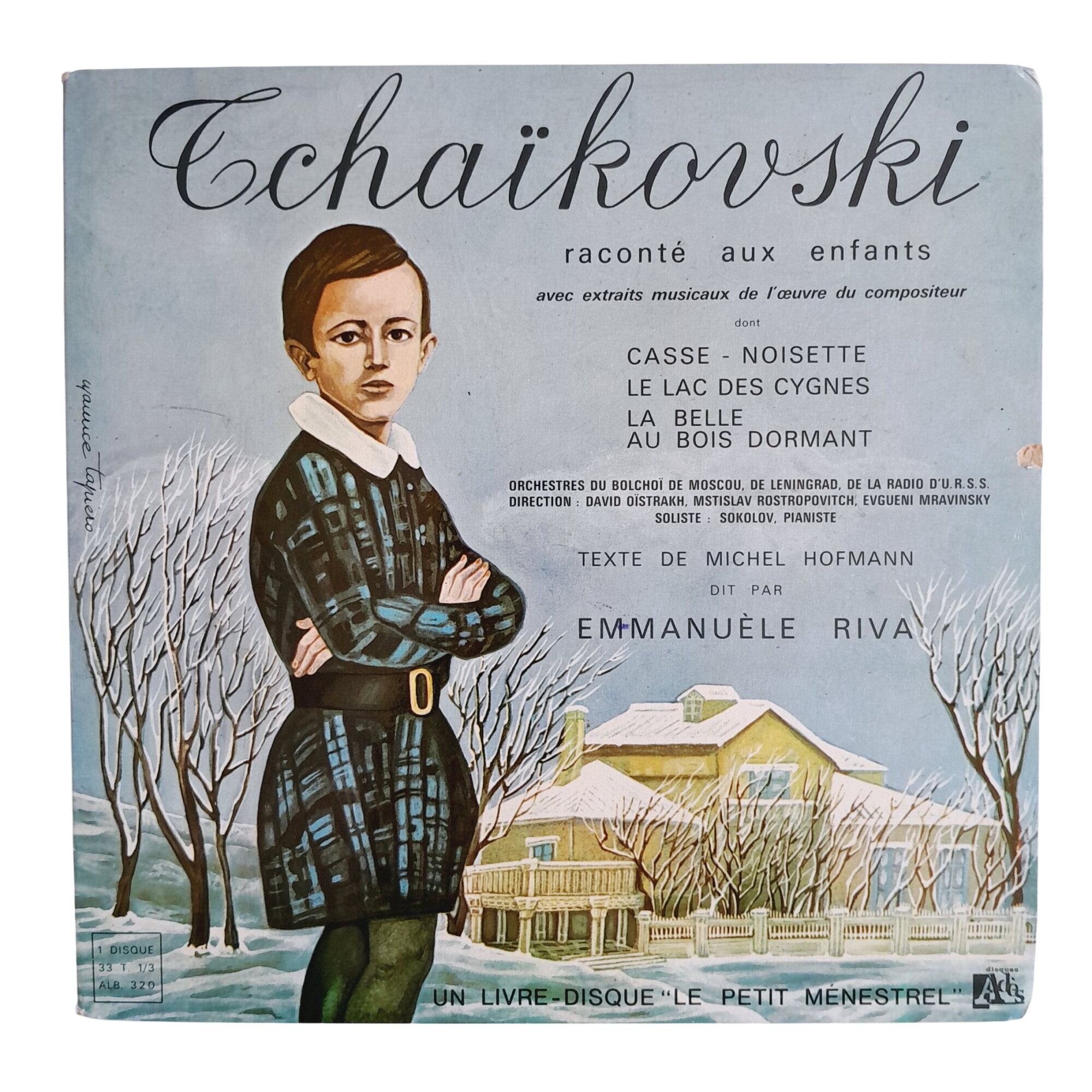 Acheter Tchaïkovski racontés aux enfants (livre disque) - Michel Hofmann, Emmanuèle Riva État correct - 15,00 € Tchaïkovski racontés aux enfants (livre disque) - Michel Hofmann, Emmanuèle Riva État correct reconditionné disponible sur Label Emmaüs