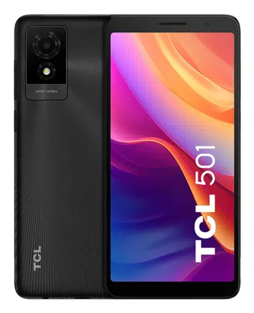 TCL 50 501 15,2 cm (6 ) Double SIM Android 14 Go edition 4G USB Type-C 2 Go 32 Go 3000 mAh Noir - Excellent état Parfait état TCL reconditionné disponible sur Pixmania
