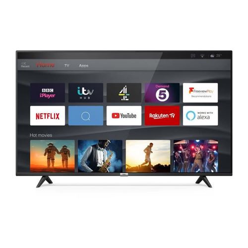 TCL 55P610 - Classe de diagonale 55" (54.6" visualisable) TV LCD rétro-éclairée par LED - Smart TV - Smart TV - 4K UHD (2160p) 3840 x 2160 - HDR - noir État correct N/A reconditionné disponible sur Fnac