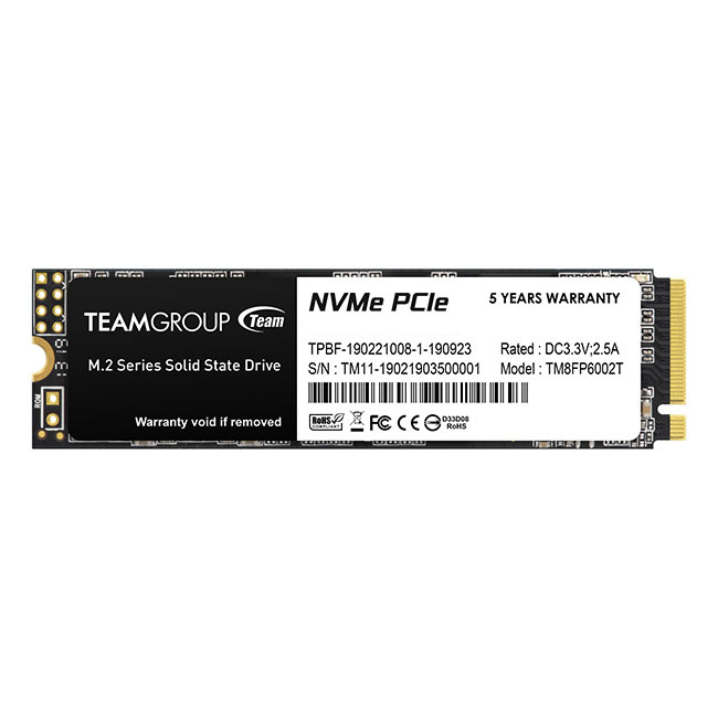 Team Group MP33 256 Go M.2 PCI Express 3.0 NVMe 3D NAND - Très bon état Très bon état Team Group reconditionné disponible sur Pixmania