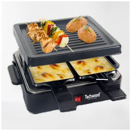 Techwood TRA-46 - Raclette/grill - 600 Watt occasion reconditionné disponible sur Rakuten
