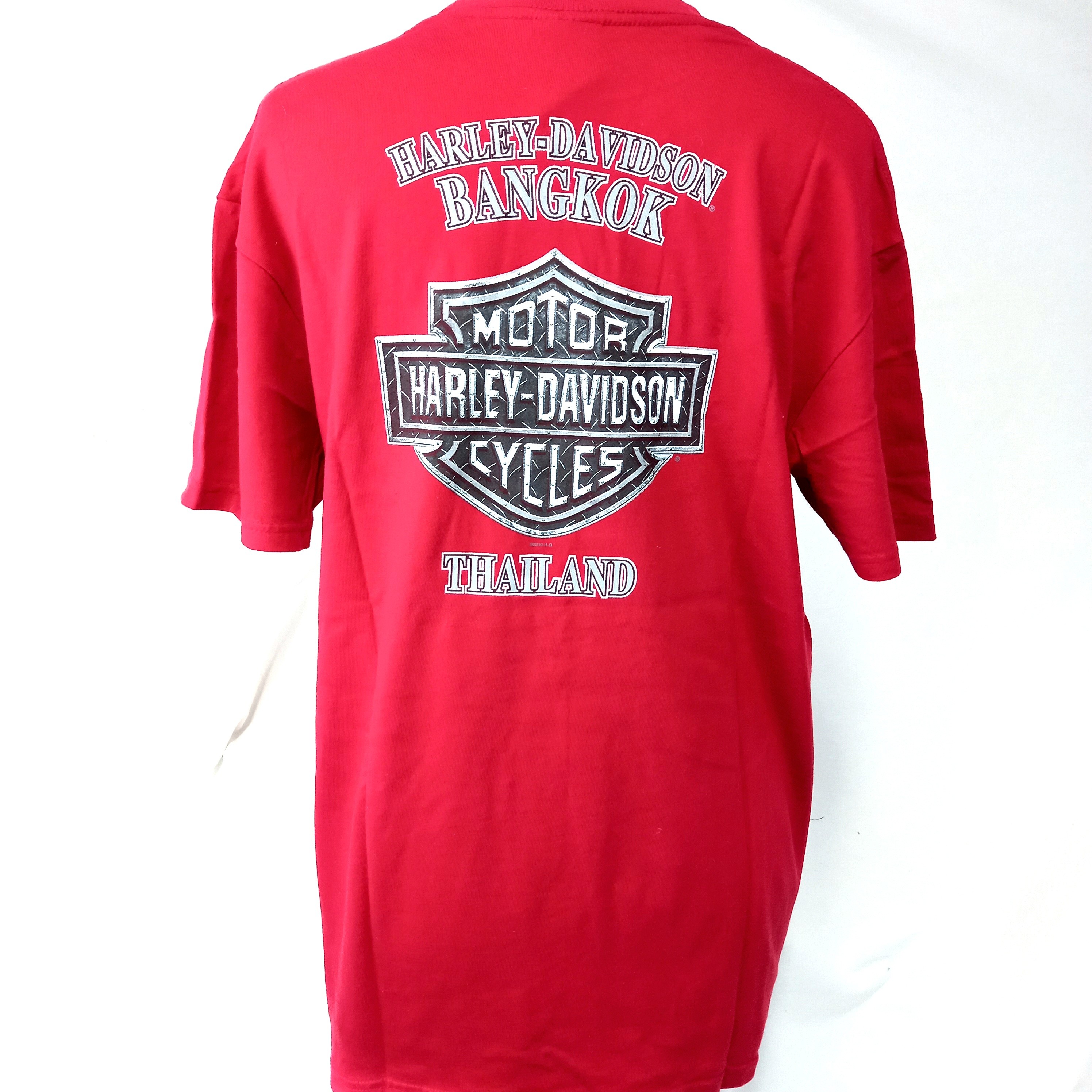 Voir photo 2 de Tee-shirt Harley Davidson rouge, Bangkok Thaïlande - Taille L - Officiel Imagewear Tee-shirt Harley Davidson rouge, Bangkok Thaïlande - Taille L - Officiel Imagewear Très bon état reconditionné photo 2