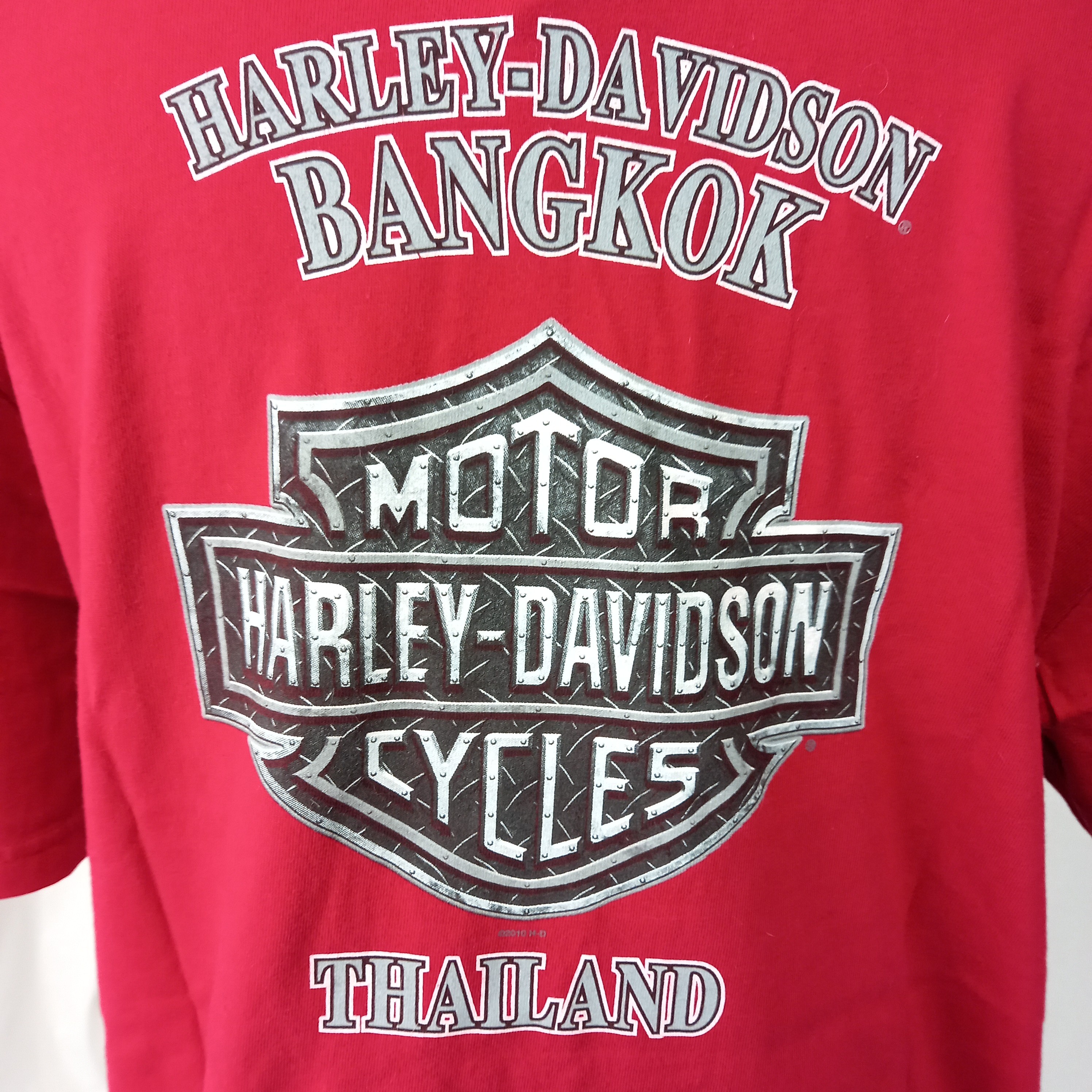 Voir photo 4 de Tee-shirt Harley Davidson rouge, Bangkok Thaïlande - Taille L - Officiel Imagewear Tee-shirt Harley Davidson rouge, Bangkok Thaïlande - Taille L - Officiel Imagewear Très bon état reconditionné photo 4