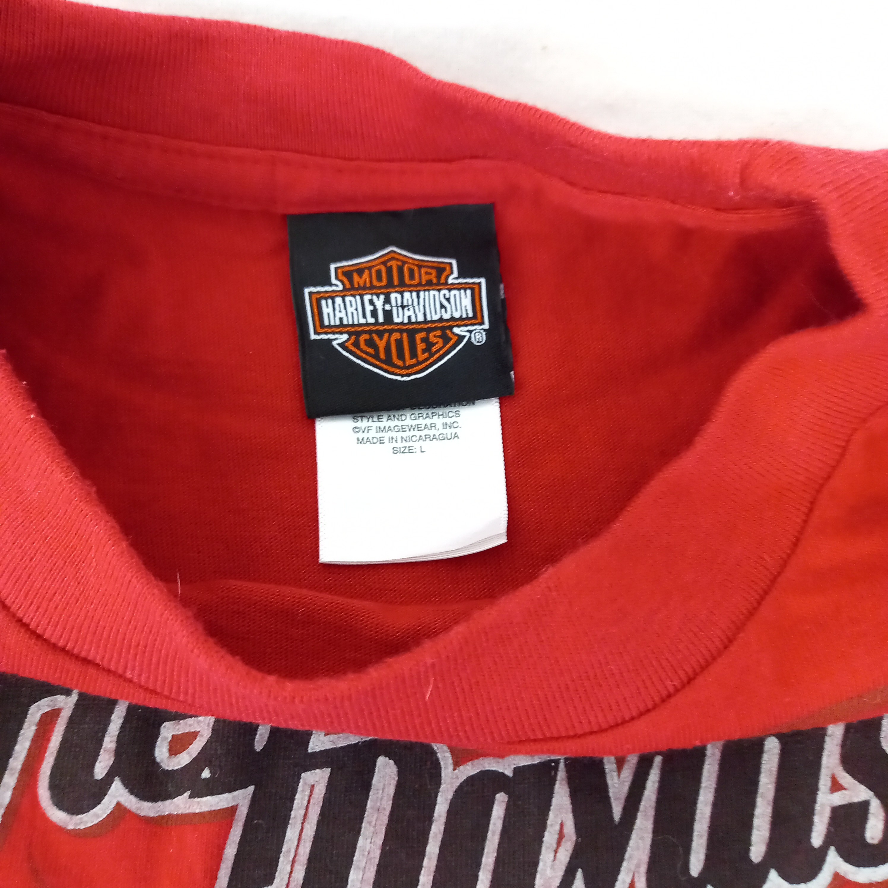 Voir photo 5 de Tee-shirt Harley Davidson rouge, Bangkok Thaïlande - Taille L - Officiel Imagewear Tee-shirt Harley Davidson rouge, Bangkok Thaïlande - Taille L - Officiel Imagewear Très bon état reconditionné photo 5
