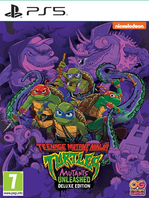 Teenage Mutant Ninja Turtles Mutants Unleashed Edition Deluxe PS5 État correct Flashpoint Germany GmbH reconditionné disponible sur Fnac