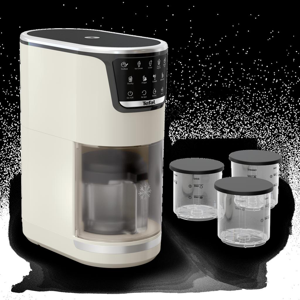 Voir photo 2 de Tefal IG602AE0R Machine à Glaces et Glaces à l’italienne | Dero Tefal IG602AE0R Machine à Glaces et Glaces à l’italienne Reconditionné Tefal reconditionné photo 2 | Dero