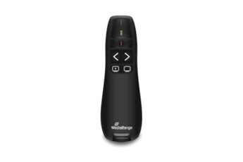 Télécommande de Présentation sans fil Laser 5 Boutons Super Fluide MediaRange Noir Bon état N/A reconditionné disponible sur Darty