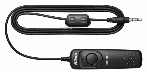 Télécommande filaire Nikon MC-DC3 Noir État correct Nikon reconditionné disponible sur Fnac