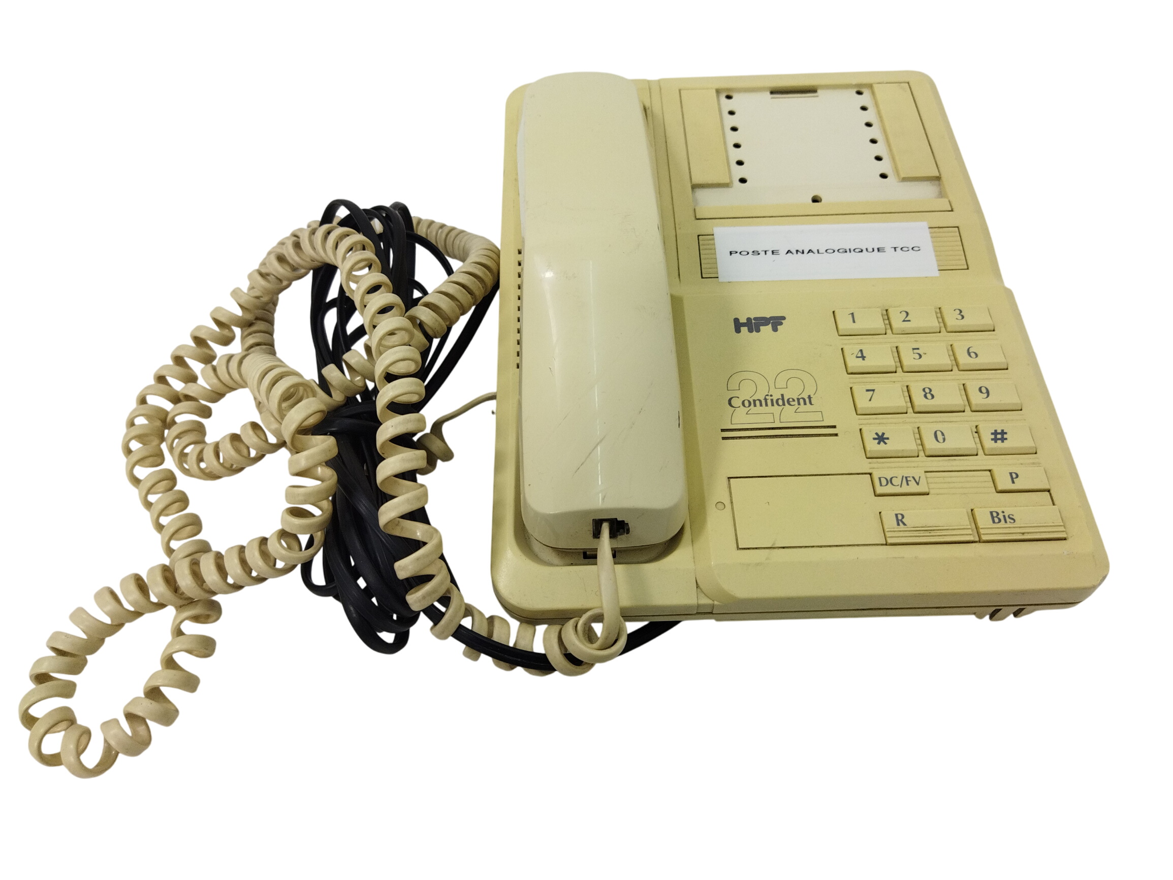 Telephone anlogique pour les armateurs de vintage état correct - 23,00 € Telephone anlogique pour les armateurs de vintage état correct reconditionné disponible sur Label Emmaüs