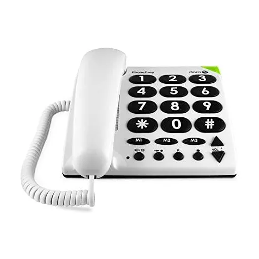 téléphone filaire grandes touches sénior blanc occasion reconditionné disponible sur Rakuten