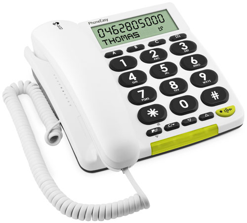 Téléphone fixe avec fil Doro PhoneEasy 312cs Blanc État correct - 37,99 € Téléphone fixe avec fil Doro PhoneEasy 312cs Blanc État correct reconditionné disponible sur Fnac