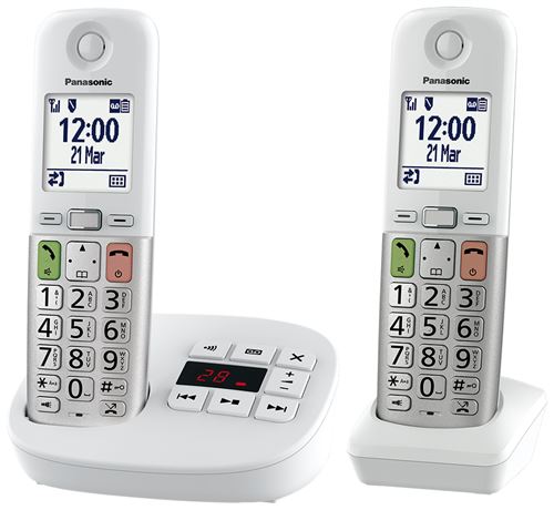 Téléphone fixe sans fil Panasonic Blanc État correct reconditionné disponible sur Fnac