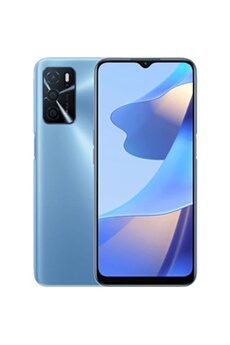 Téléphone Intelligent A16s 780591 6.5" FHD MediaTek Helio G35 4Go 64Go Android 11 Bleu État correct Oppo reconditionné disponible sur Darty