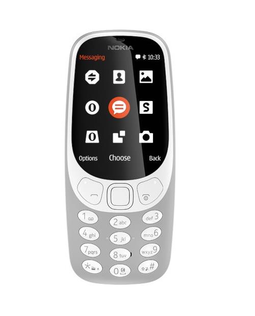 Téléphone mobile Nokia 3310 Gris État correct Nokia reconditionné disponible sur Fnac