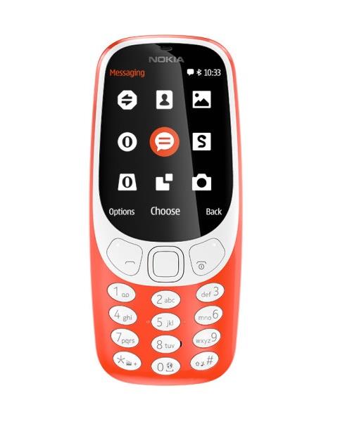 Téléphone mobile Nokia 3310 Rouge État correct Nokia reconditionné disponible sur Fnac