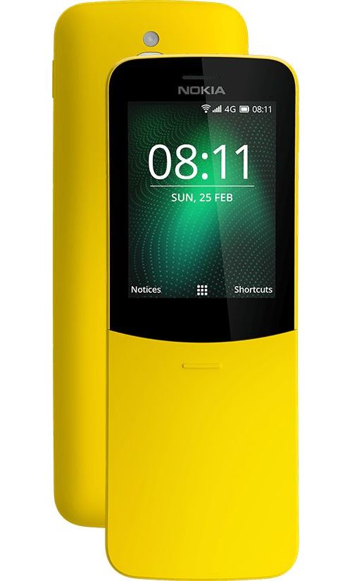 Téléphone mobile Nokia 8110 4G Double SIM Jaune État correct - 99,90 € Téléphone mobile Nokia 8110 4G Double SIM Jaune État correct Nokia reconditionné disponible sur Fnac