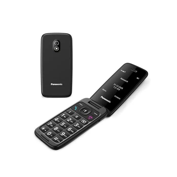 Téléphone Portable 4G à clapet - PANASONIC - KX-TU410 - Noir - Bouton SOS - Bluetooth 5.0 Reconditionné Panasonic reconditionné disponible sur Cdiscount Seconde Vie