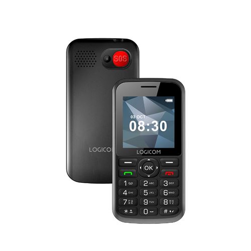 Téléphone portable basique Logicom Posh S85 2,51" 4G Double nano SIM 128 Mo Noir État correct Logicom reconditionné disponible sur Fnac | Dero