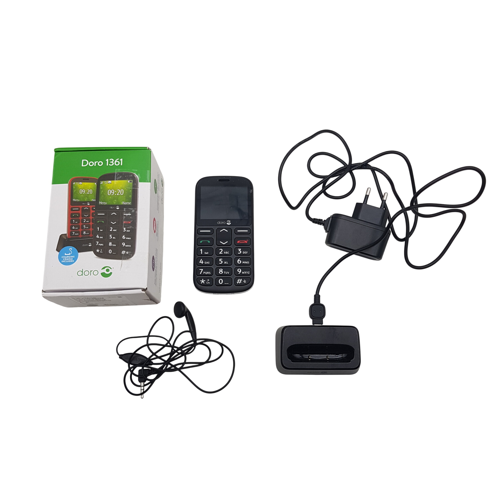 Acheter Téléphone portable DORO 1361 noir Très bon état - 30,00 € Téléphone portable DORO 1361 noir Très bon état reconditionné disponible sur Label Emmaüs