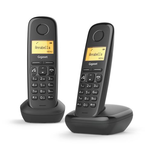 Téléphone sans fil Gigaset A270 Duo Noir État correct Gigaset reconditionné disponible sur Fnac | Dero