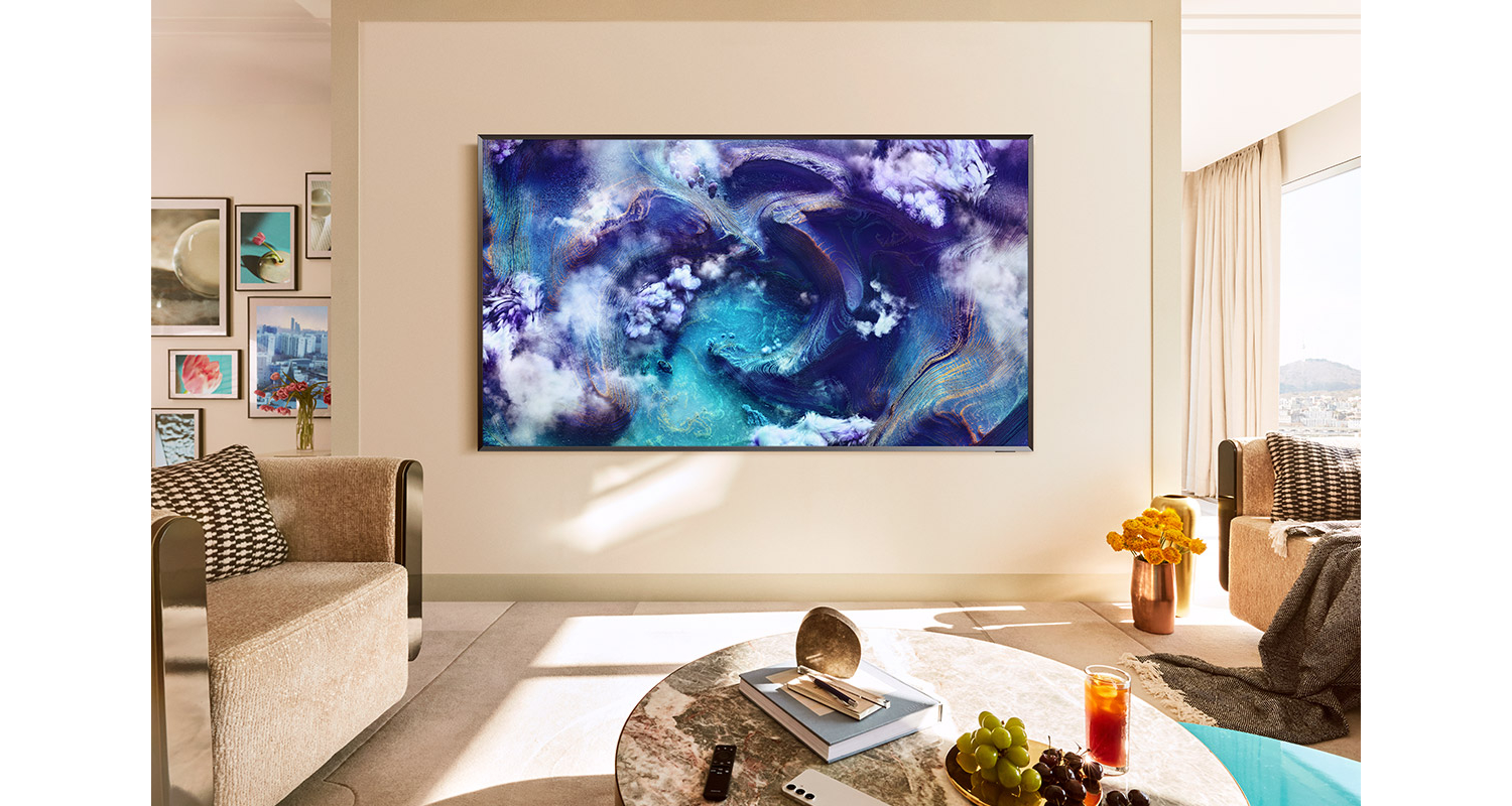 Téléviseur LED SAMSUNG TQ75QN900FTXXC Parfait état Samsung reconditionné disponible sur Underdog | Dero