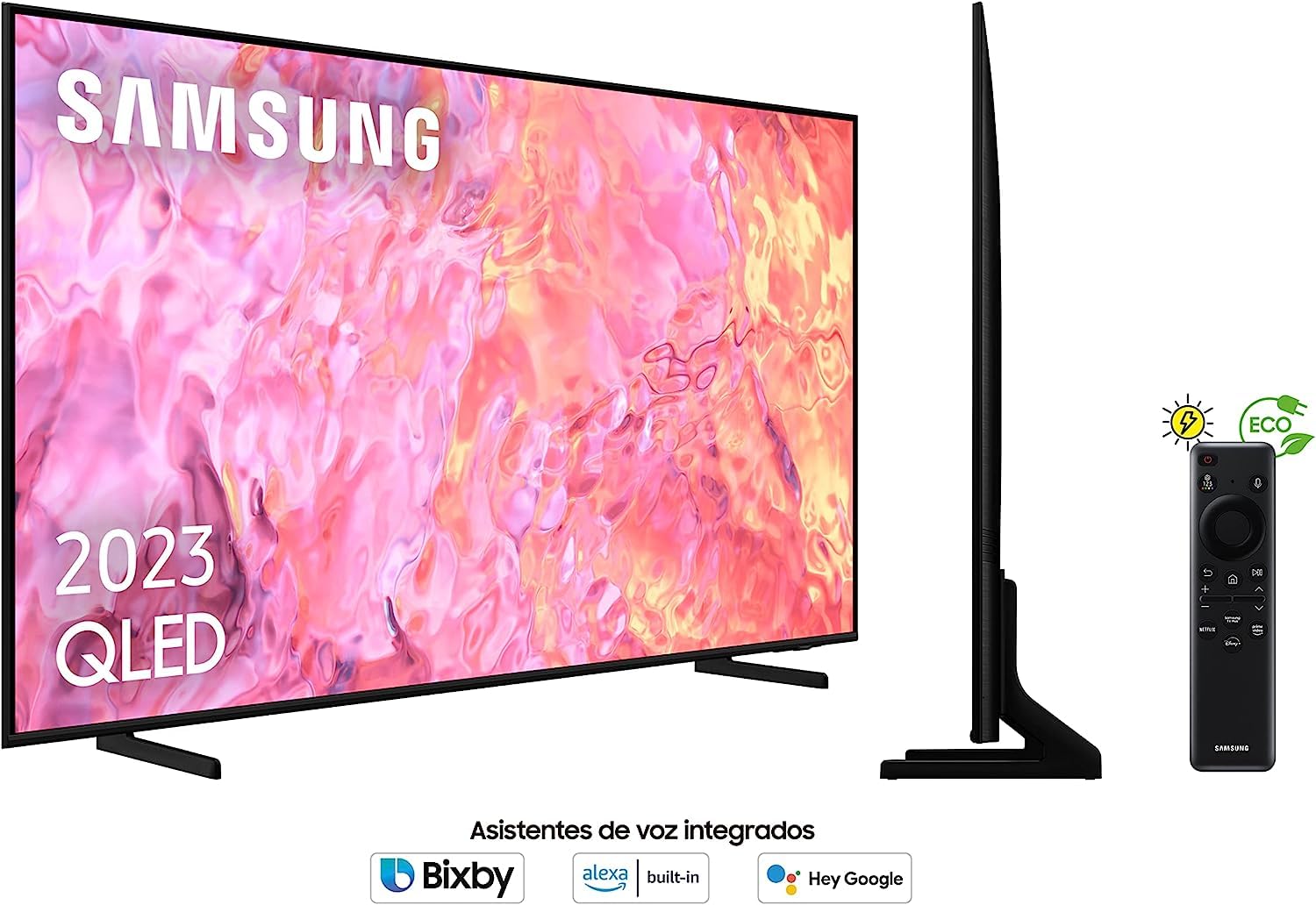 Téléviseur QLED SAMSUNG QE43Q60CAUXXH Parfait état Samsung reconditionné disponible sur Underdog