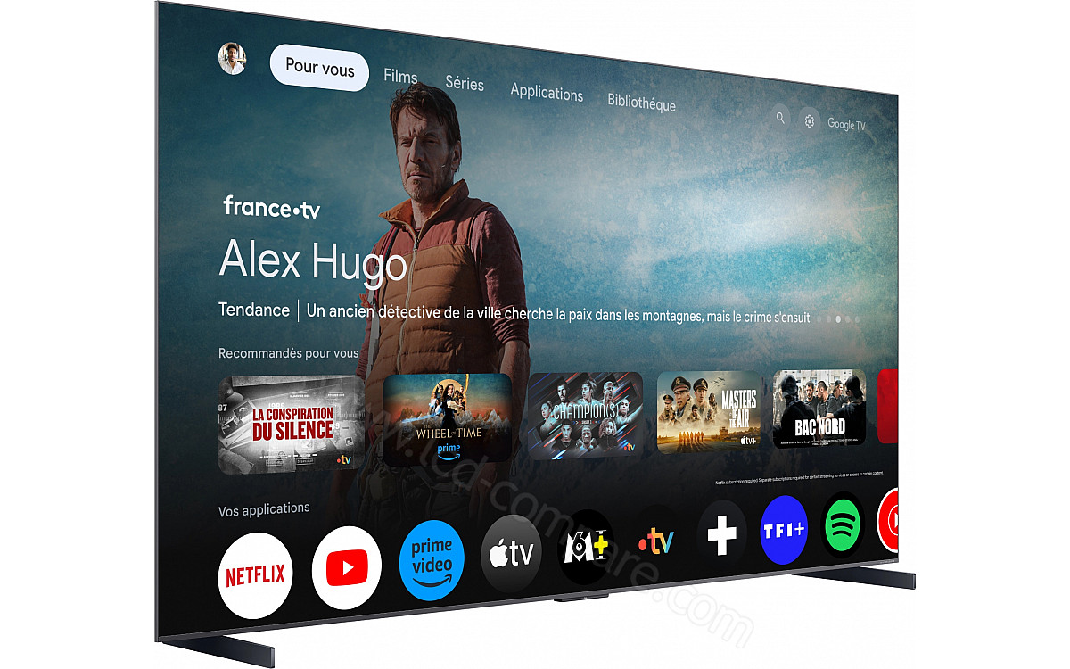 Téléviseur QLED TCL 98C89K Très bon état TCL reconditionné disponible sur Underdog