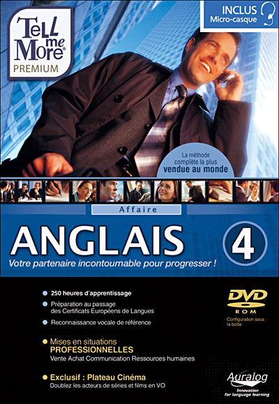 Tell Me More 8.0 - Anglais - 4 Affaires État correct N/A reconditionné disponible sur Fnac