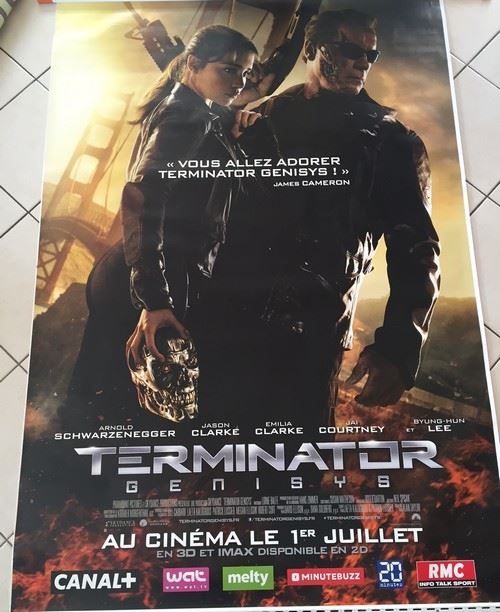 Terminator Genisys - 120x175 cm - AFFICHE / POSTER État correct N/A reconditionné disponible sur Fnac