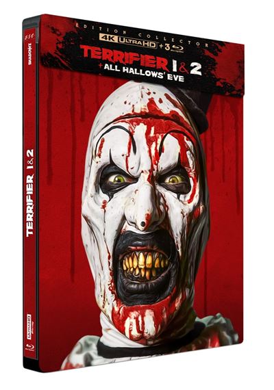 Terrifier 1 & 2 Édition Limitée SteelBook® Blu-ray 4K Ultra HD État correct - 52,99 € Terrifier 1 & 2 Édition Limitée SteelBook® Blu-ray 4K Ultra HD État correct reconditionné disponible sur Fnac