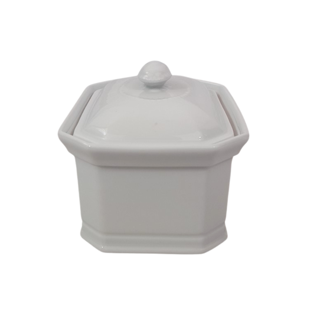 Voir photo 3 de Terrine en Porcelaine Blanche avec Couvercle - APILCO France Terrine en Porcelaine Blanche avec Couvercle - APILCO France Très bon état reconditionné photo 3