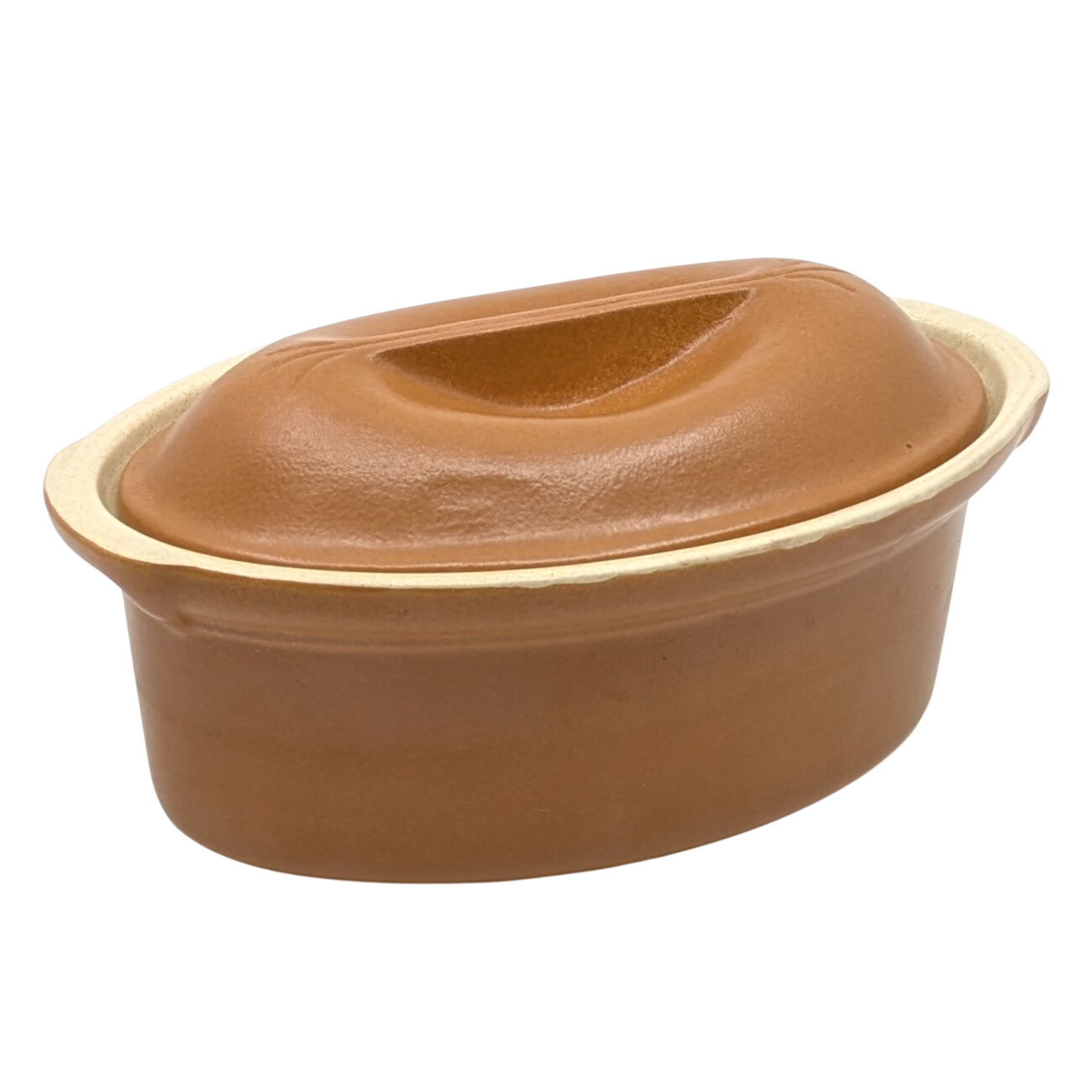 Terrine ovale vintage Émile Henry en terre cuite – Fabrication française, modèle ancien avec couvercle Bon état - 14,00 € Terrine ovale vintage Émile Henry en terre cuite – Fabrication française, modèle ancien avec couvercle Bon état reconditionné disponible sur Label Emmaüs