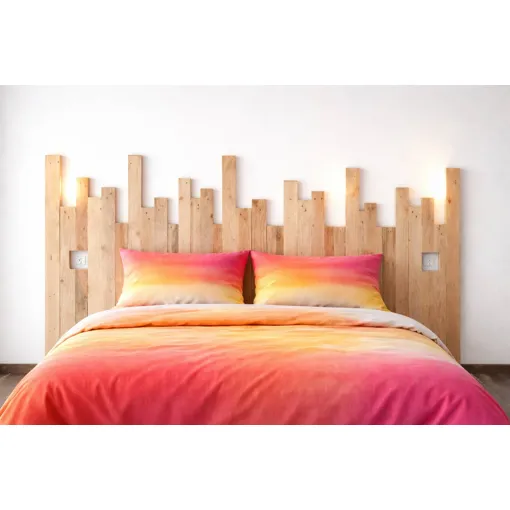 Tête de lit bois de palette brut Bon état reconditionné disponible sur Rakuten
