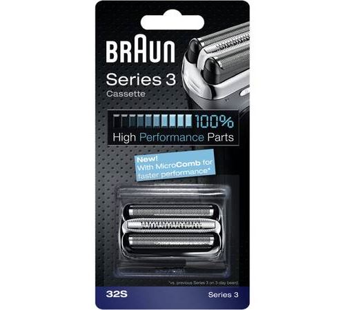 Tête de rasoir Braun cassette 32S Série 3 État correct N/A reconditionné disponible sur Fnac