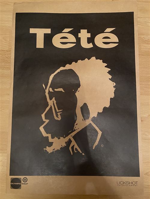 Tété - papier kraft - 40x60cm - Affiche État correct N/A reconditionné disponible sur Fnac