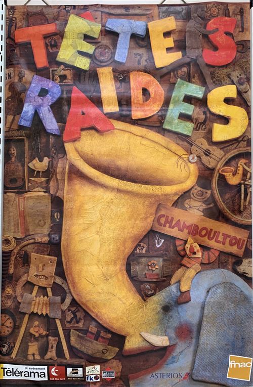 Têtes Raides - Chamboultou - 80x120cm - Affiche État correct N/A reconditionné disponible sur Fnac