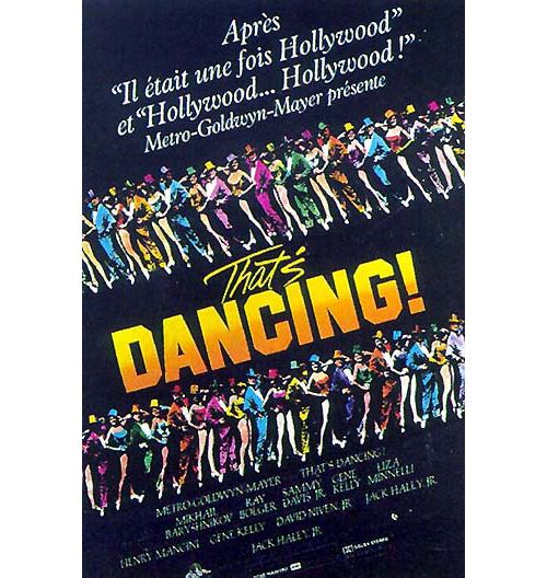 That's Dancing AFFICHE CINEMA ORIGINALE État correct N/A reconditionné disponible sur Fnac