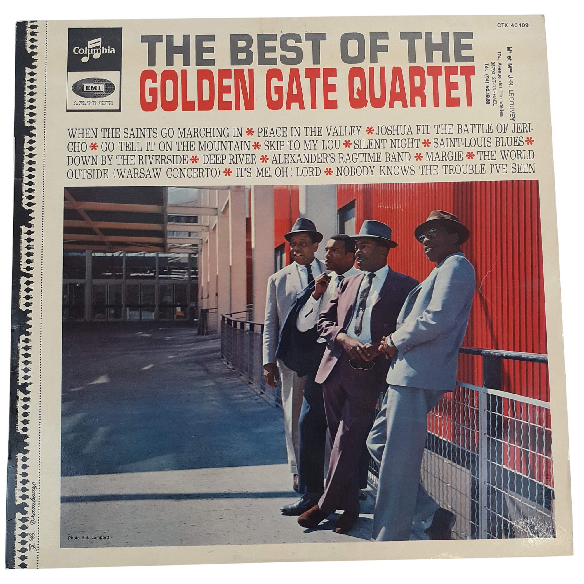 The Best Of The Golden Gate Quartet Très bon état - 10,00 € The Best Of The Golden Gate Quartet Très bon état reconditionné disponible sur Label Emmaüs