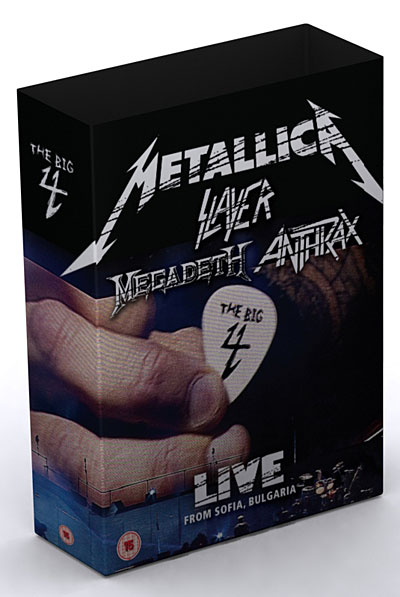 The Big 4 - Live from Sofia, Bulgaria - Deluxe box 2 DVD + 5 CD État correct reconditionné disponible sur Fnac | Dero