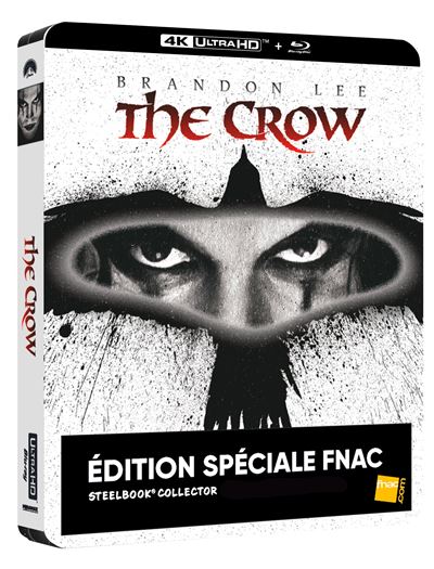 The Crow Édition Limitée Spéciale Fnac SteelBook® Blu-ray 4K Ultra HD État correct reconditionné disponible sur Fnac