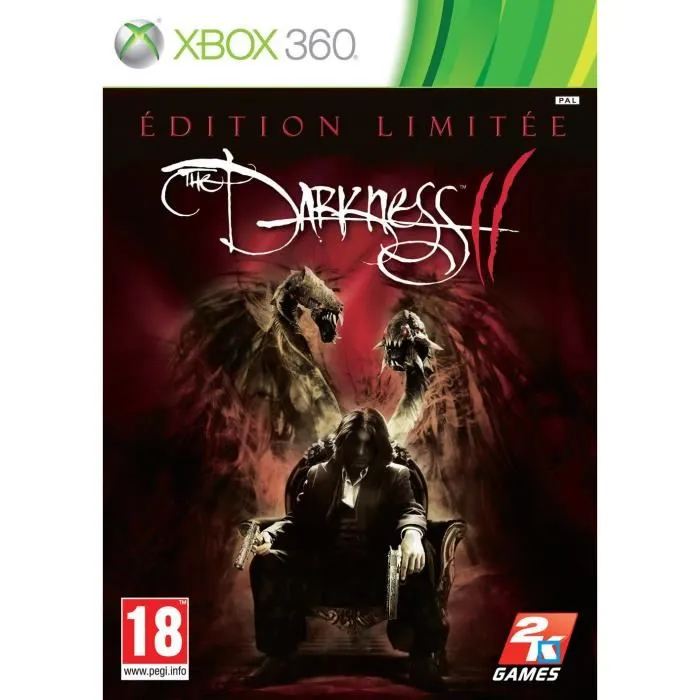 THE DARKNESS II EDITION DAY ONE / Jeu console X360 Reconditionné - 13,95 € THE DARKNESS II EDITION DAY ONE / Jeu console X360 Reconditionné Take-Two Interactive reconditionné disponible sur Cdiscount Seconde Vie