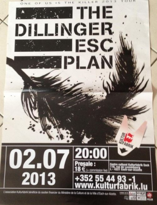 The Dillinger Escape Plan - 60x80 cm - AFFICHE / POSTER État correct - 14,99 € The Dillinger Escape Plan - 60x80 cm - AFFICHE / POSTER État correct reconditionné disponible sur Fnac