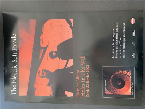 The Electric Soft Parade - Holes In The Wall 2002 - 40x60cm - Affiche État correct reconditionné disponible sur Fnac