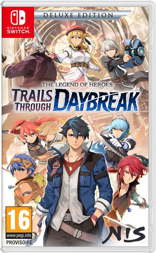 The Legend of Heroes Trails through Daybreak Edition Deluxe Nintendo Switch État correct - 224,72 € The Legend of Heroes Trails through Daybreak Edition Deluxe Nintendo Switch État correct Koch Media reconditionné disponible sur Fnac