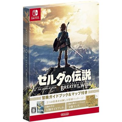 The Legend Of Zelda: Breath Of The Wild [guidebook & World Map Limited Edition] Pour Nintendo Switch État correct reconditionné disponible sur Fnac