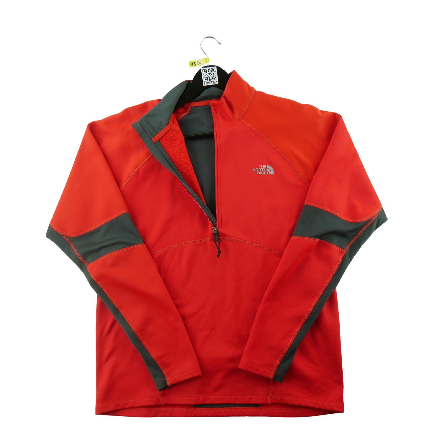 The North Face Pull polaire Momentum Thermal 1/2 Zip FlashDry Homme Taille M Rouge Très bon état The North Face reconditionné disponible sur Sporteed | Dero