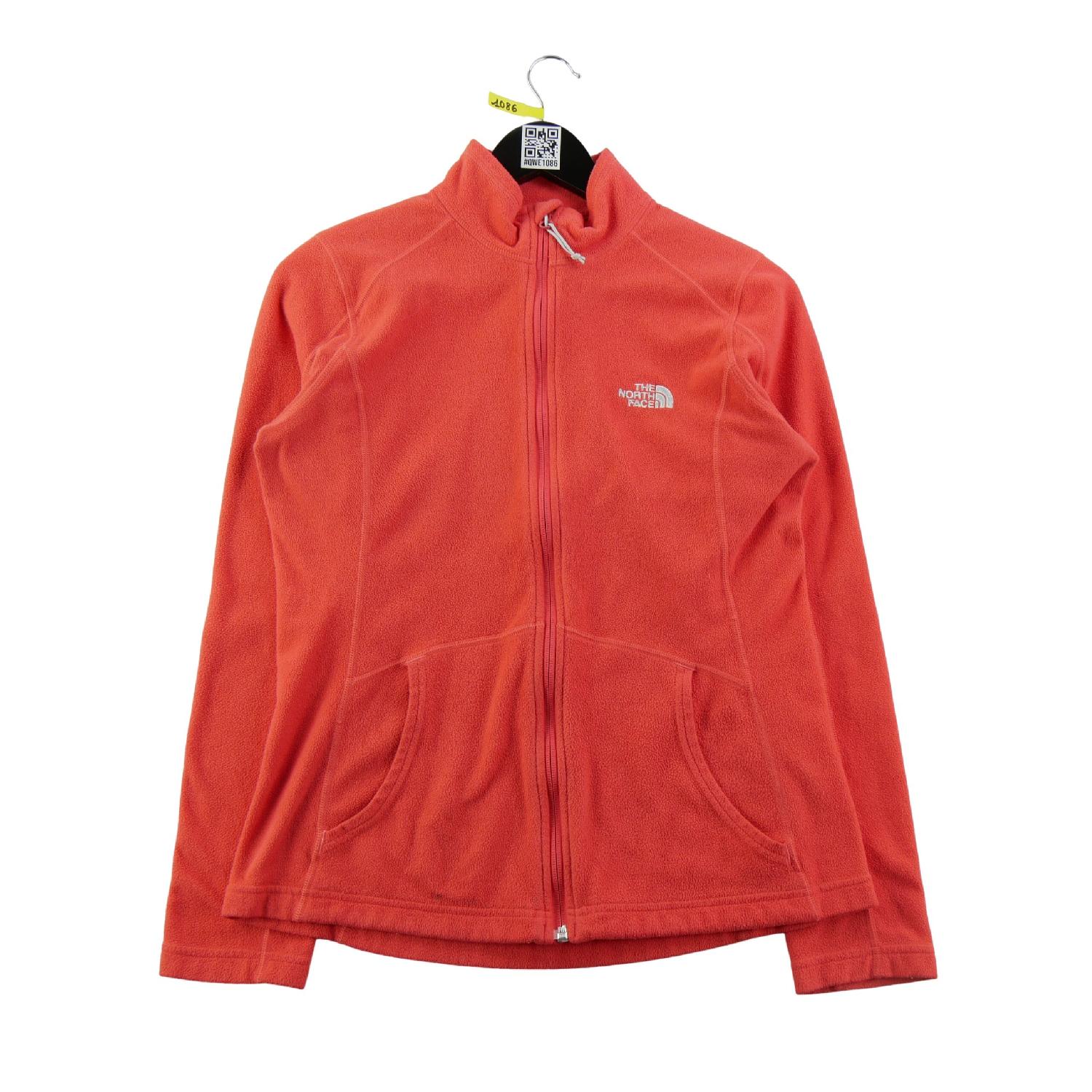The North Face Veste polaire Logo brodé Coupe cintrée Col montant Femme Taille M Corail Très bon état The North Face reconditionné disponible sur Sporteed