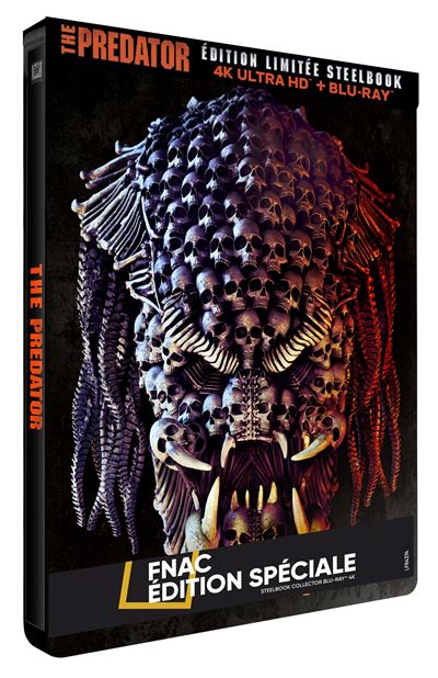 The Predator SteelBook® Edition Spéciale Fnac Blu-ray 4K Ultra HD État correct - 109,29 € The Predator SteelBook® Edition Spéciale Fnac Blu-ray 4K Ultra HD État correct reconditionné disponible sur Fnac