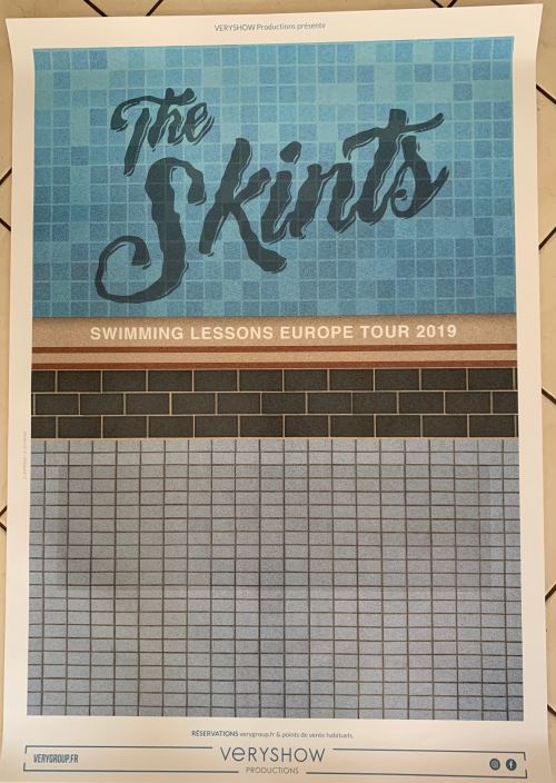 The Skints - Swimming Lessons Tour 2019 - AFFICHE État correct N/A reconditionné disponible sur Fnac